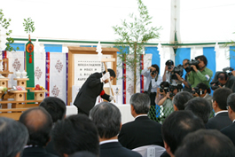 写真：地鎮祭